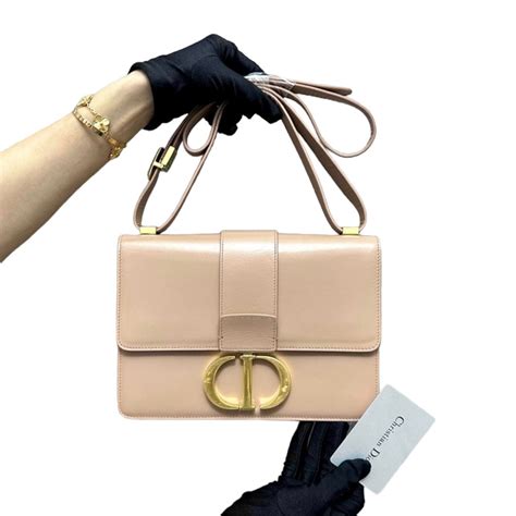 dior montaigne c9|30 Montaigne Bag Beige Box Calfskin .